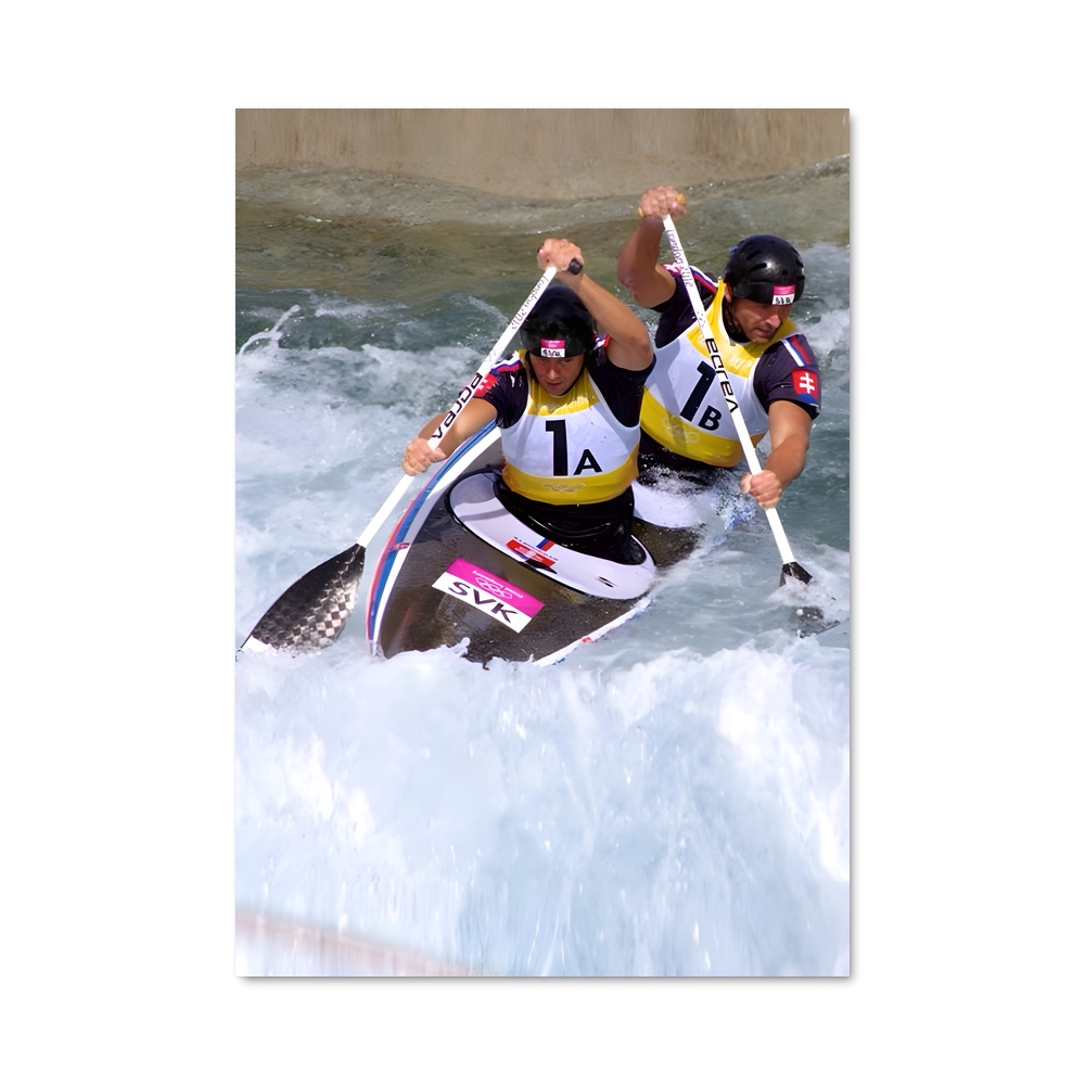 Poster Pagaie Olympique
